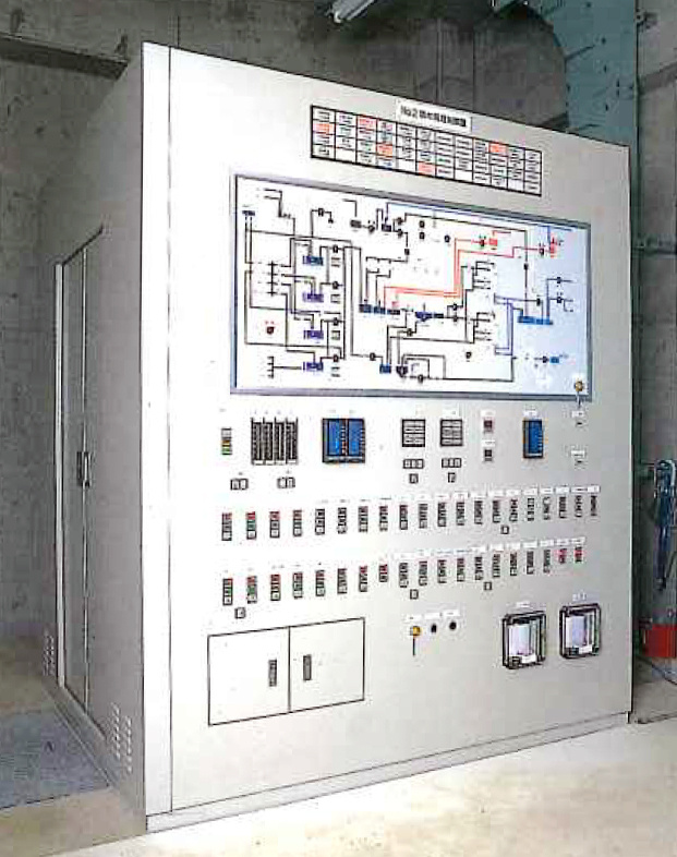 九州電力株式会社 新大分発電所 3号系列排水処理制御盤